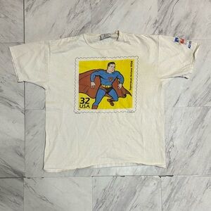vintage 1998 Superman "Celebrate the Century" stamp T-shirt